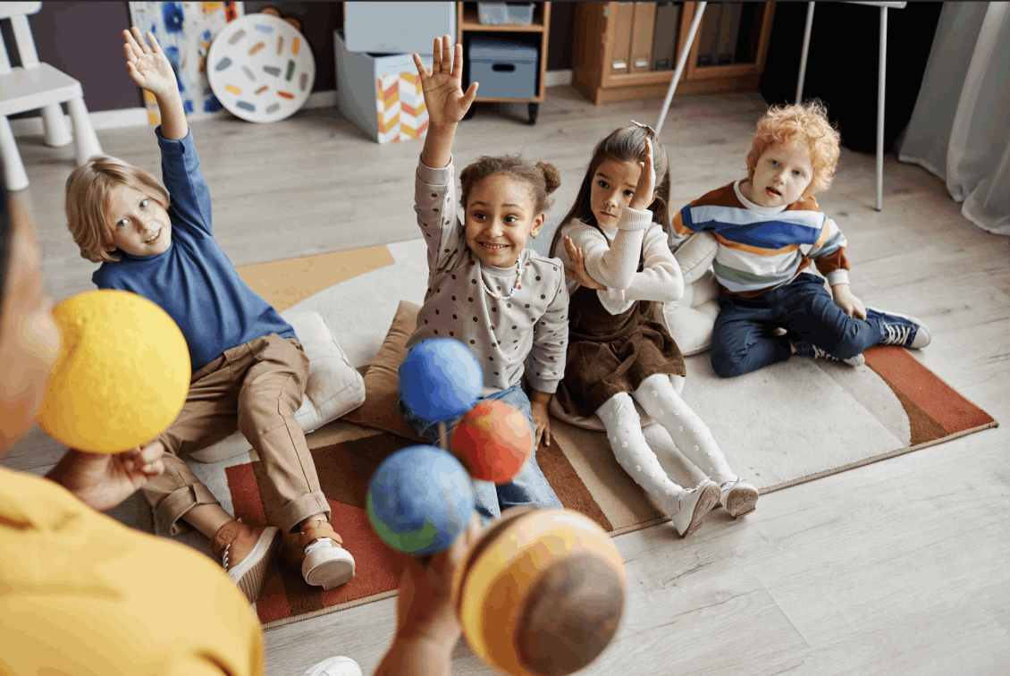 Enfants qui jouent — préparation au concours EJE